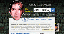 Desktop Screenshot of mynameisjanezjansa.com